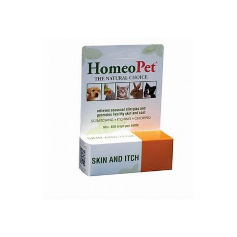 HomeoPet Skin & Itch Dog, Cat, Bird & Small Animal Supplement, 450 drops