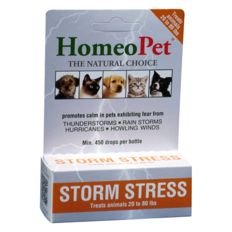 HomeoPet Storm Stress for Dogs, 20 to 80 lbs