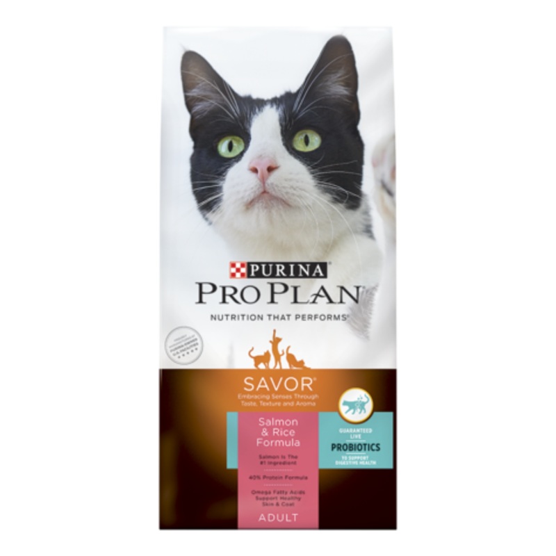 Purina Pro Plan Savor Salmon & Rice Formula Adult Dry Cat Food