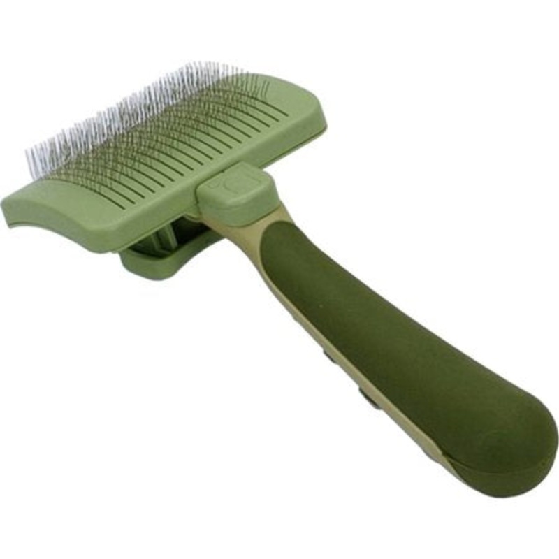Safari Dog Self-Cleaning Slicker Brush