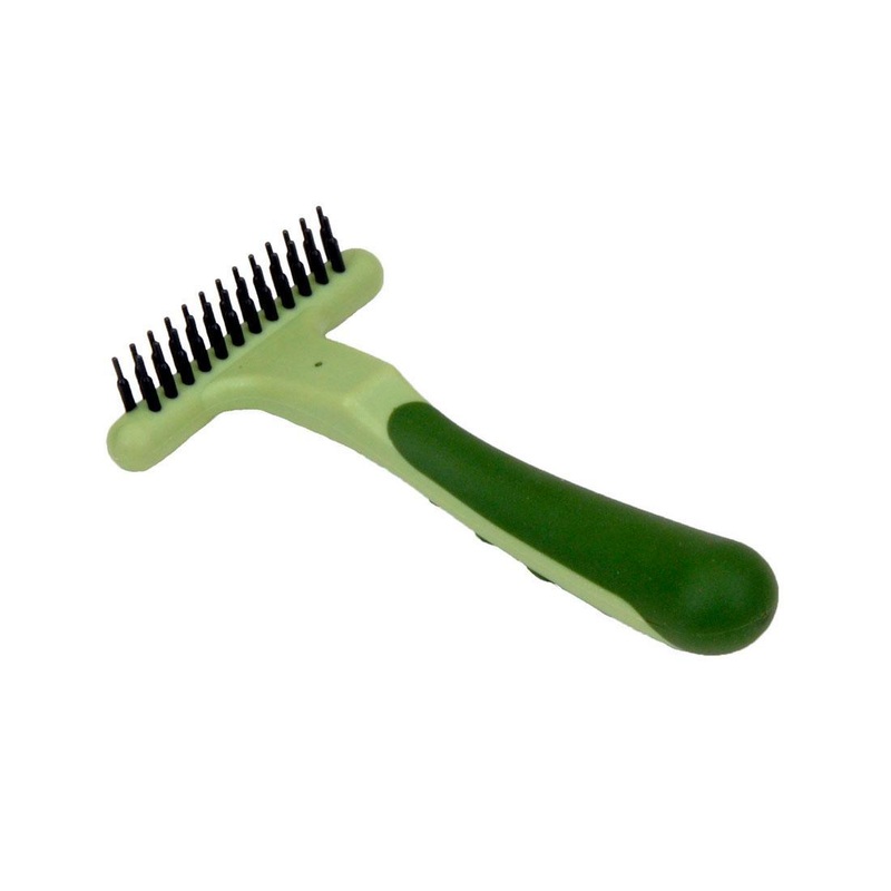 Safari Dog Undercoat Rake Green 6.5