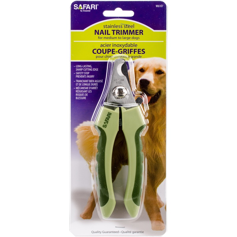 Safari Stainless Steel Nail Trimmer for Large Dogs