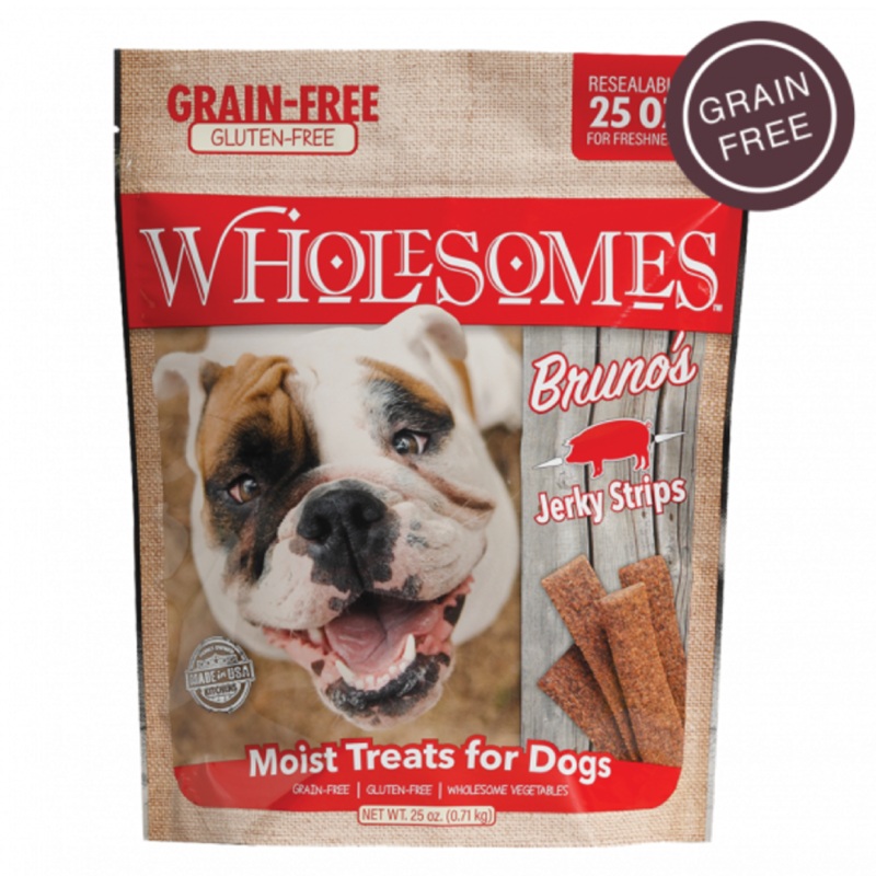 Wholesomes Bruno’s Jerky Strips