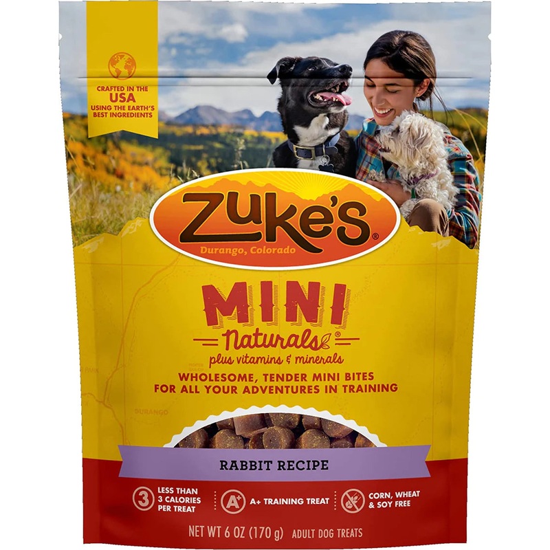 Zukes Rabbit Mini Naturals Dog Treats