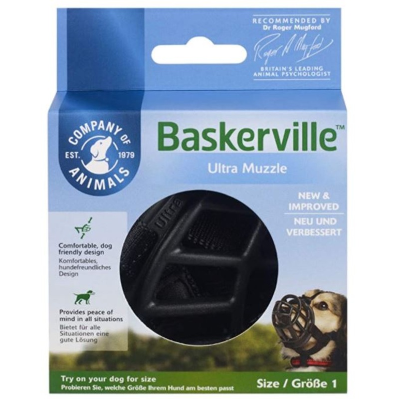 Baskerville Ultra Muzzle|Size 1|Size 2|Size 3|Size 4|Size 5|Size 6