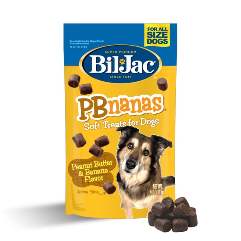 Bil-Jac PB-nana Dog Treats|4 oz|10 oz