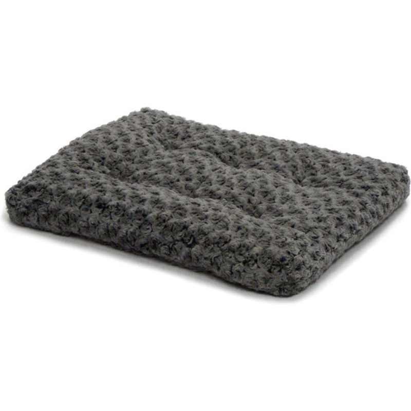 MidWest Quiet Time Ombre Swirl Gray Pet Bed
