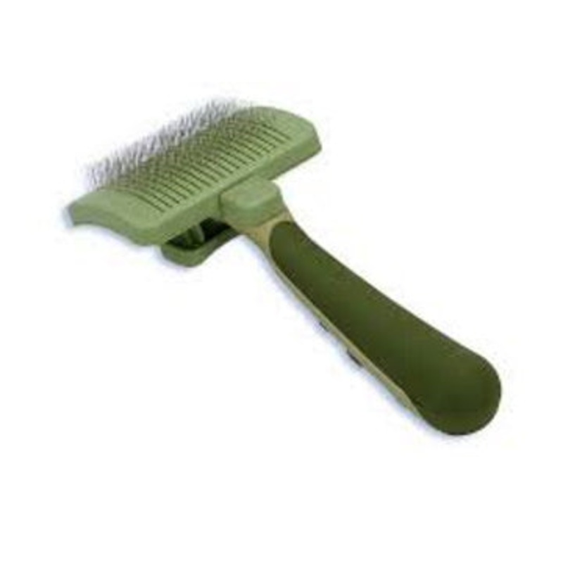 Safari Self-Cleaning Slicker Brush for Dogs