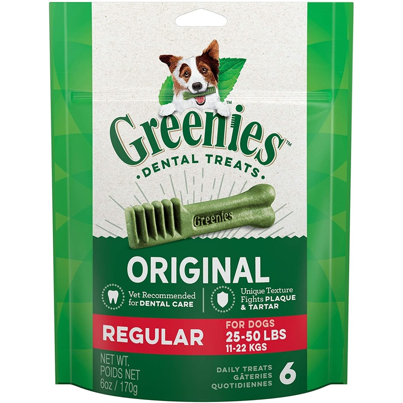 Greenies Original Regular Natural Dental Dog Treats