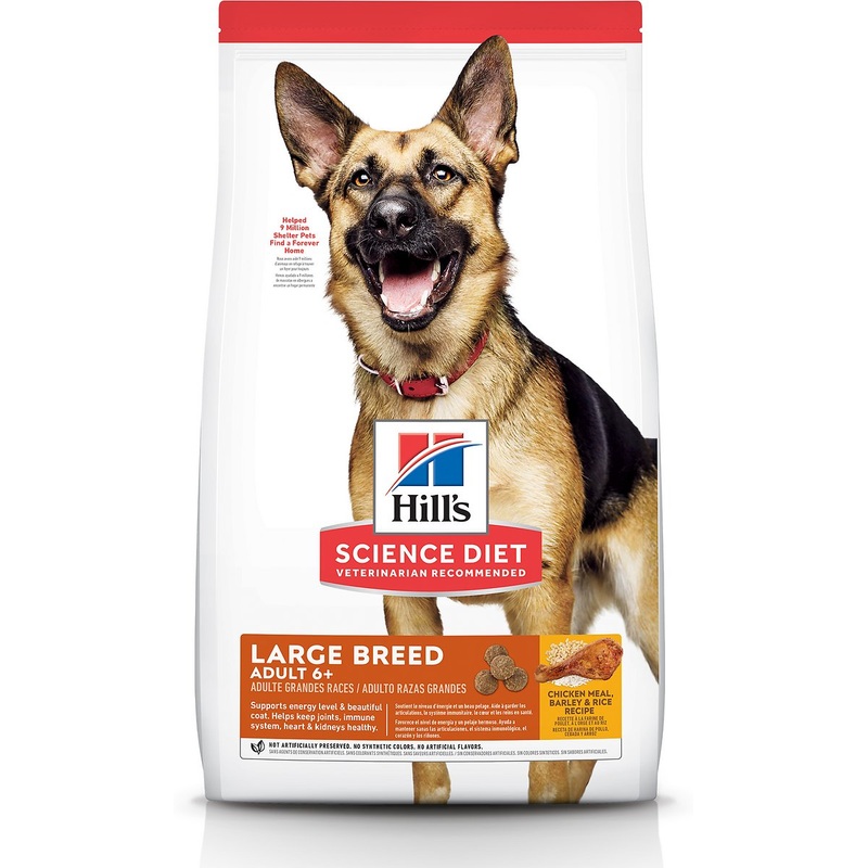 Hill’s Science Diet Adult 6+ Large Breed Chicken Meal, Barley & Rice Dry Dog Food