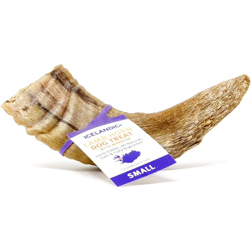 Icelandic All-Natural Dog Chew Treats Lamb Horn
