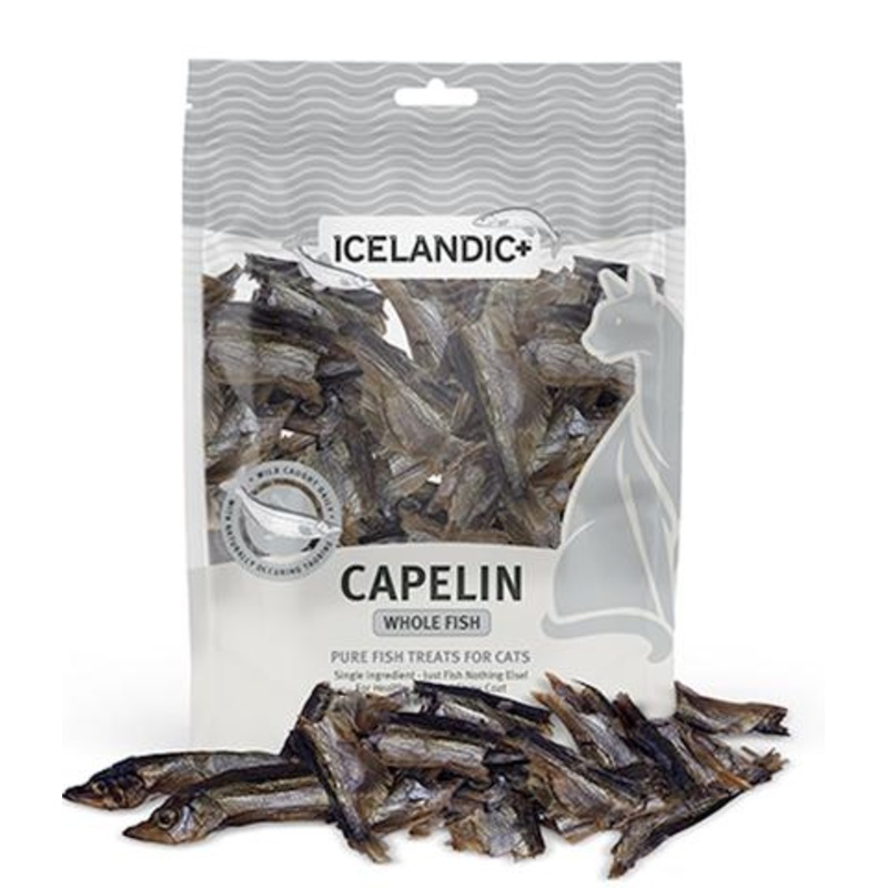 Icelandic+ Capelin Whole Fish & Pieces Cat Treat