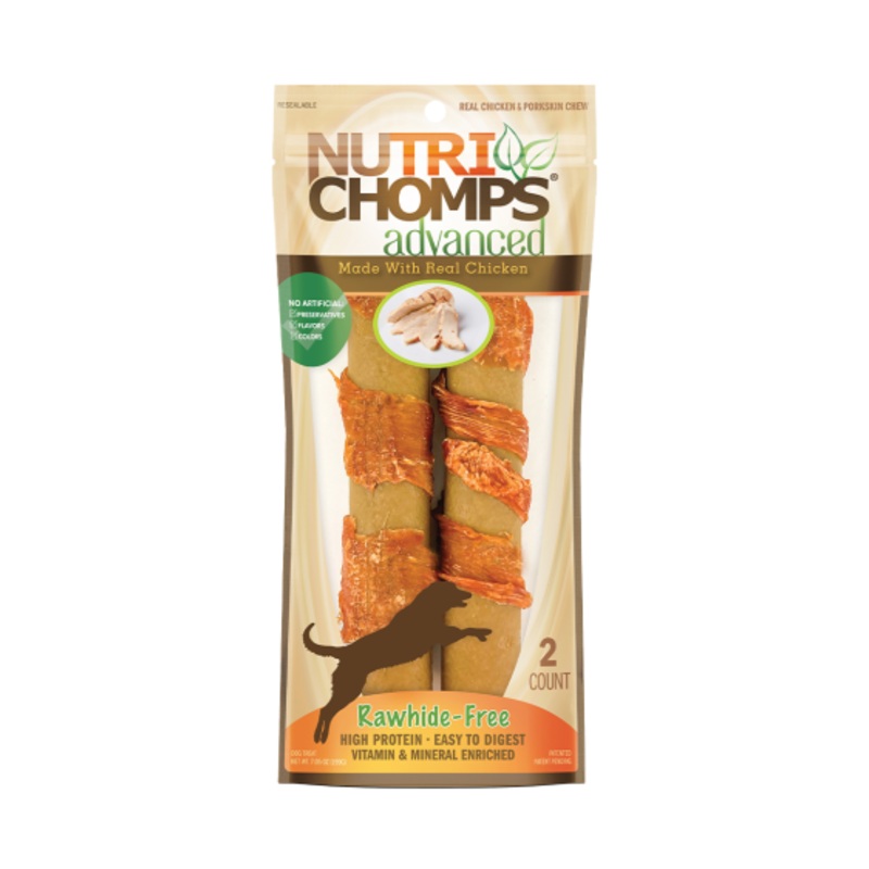 NutriChomps Advanced Chicken Roll 2ct