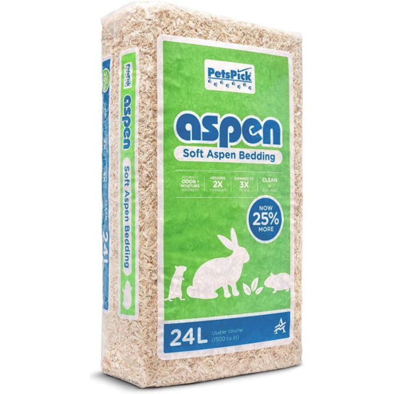 PetsPick Aspen Bedding 24L