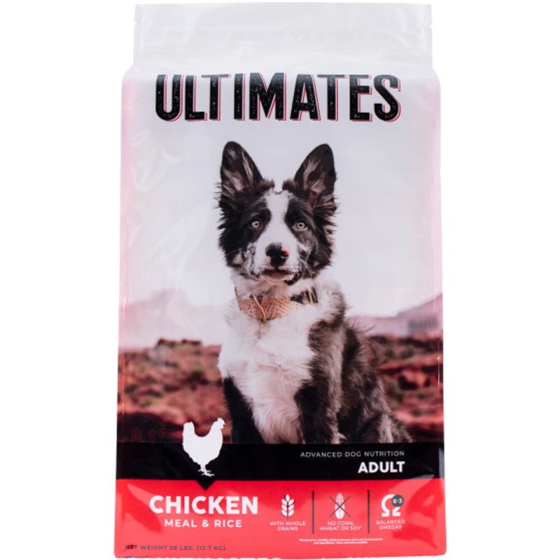 ULTIMATES Chicken Meal and Rice Adult Dog Food
