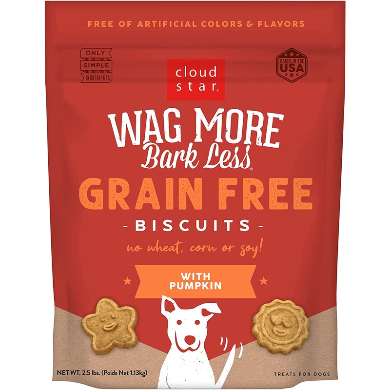 Wag More Oven Backed Biscuits: Pumpkin 2.5lb