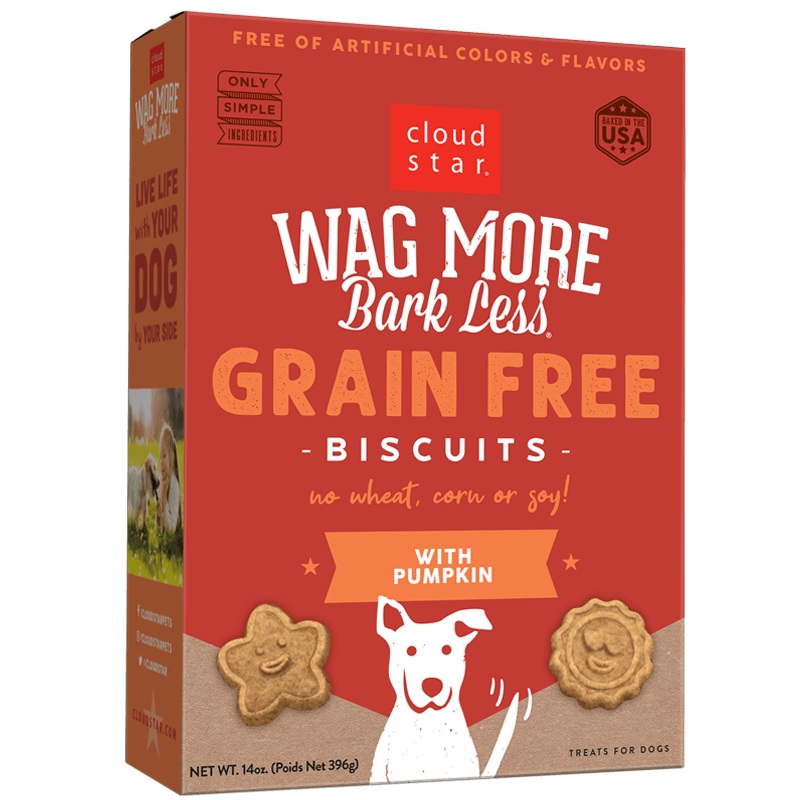 Wag More Pumpkin Treats 16oz