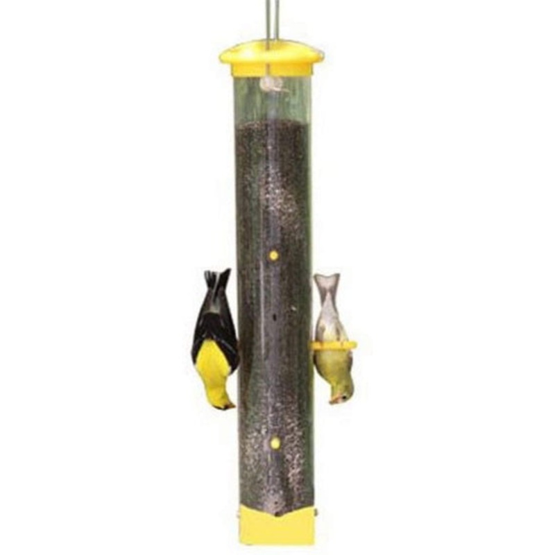 WoodLink Audubon Tails Up Nyjer Thistle Finch Wild Bird Feeder