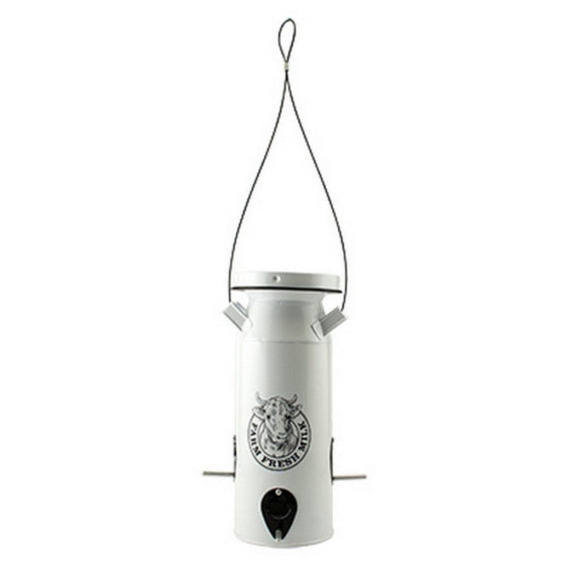 Woodlink Milk Can Bird Seed Feeder