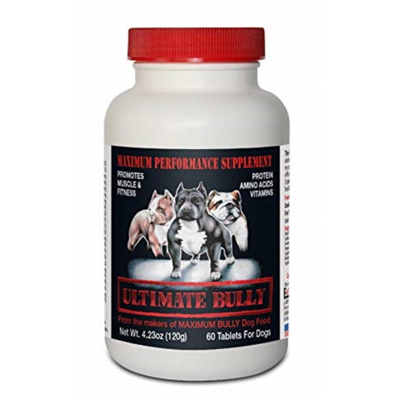 Maximum Bully Performance Dog Supplement – 60 Count