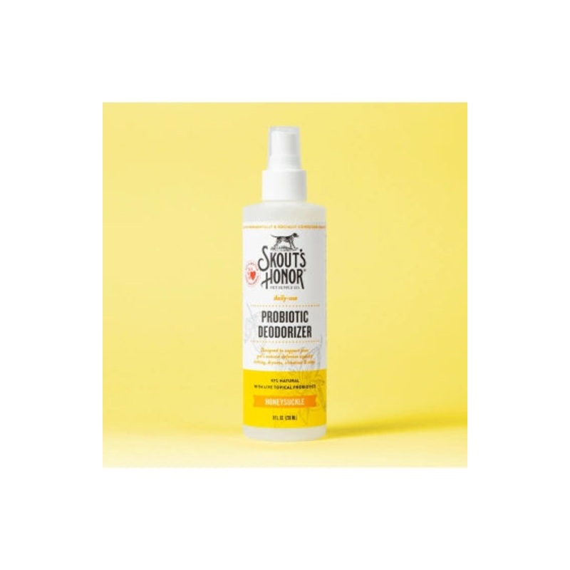 Skouts Honor Probiotic Deodorizer Honeysuckle 8-oz