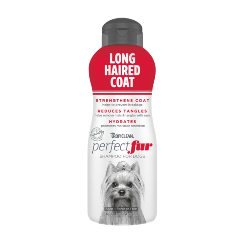 Tropiclean Perfect Fur Long Haired Coat Shampoo For Dogs