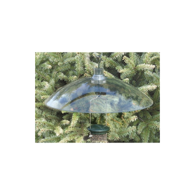 Woodlink 16 Clear Plastic Baffle – Hang or Pole Mount