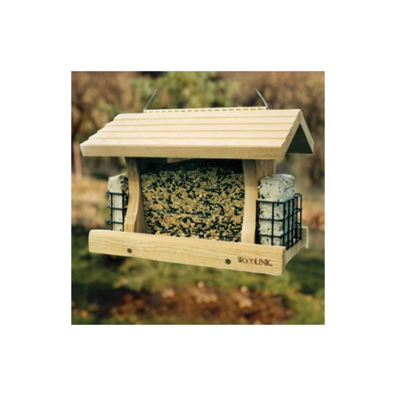 Woodlink Deluxe Cedar Feeder with Suet Cages