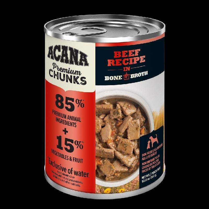 ACANA K9 12.8z BEEF CHUNK RECIPE