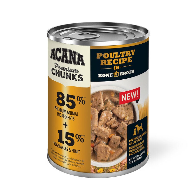 ACANA K9 12.8z POULTRY CHUNKS