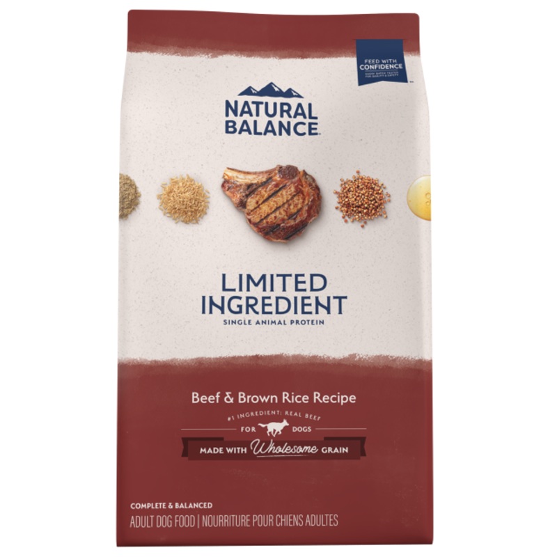 NATURAL BALANCE L.I.D. K9 BEEF & RICE