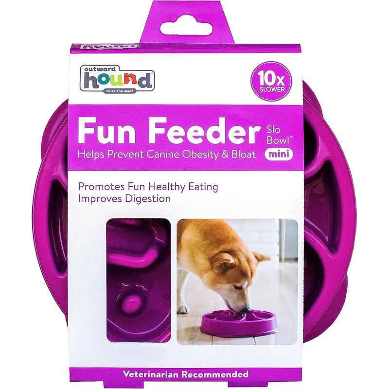 OUTHOUND MINI FUN FEEDER|PURPLE|TEAL