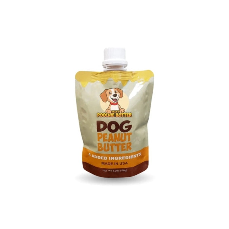 Poochie Butter Dog Peanut Butter Squeeze Packs (2 Sizes)