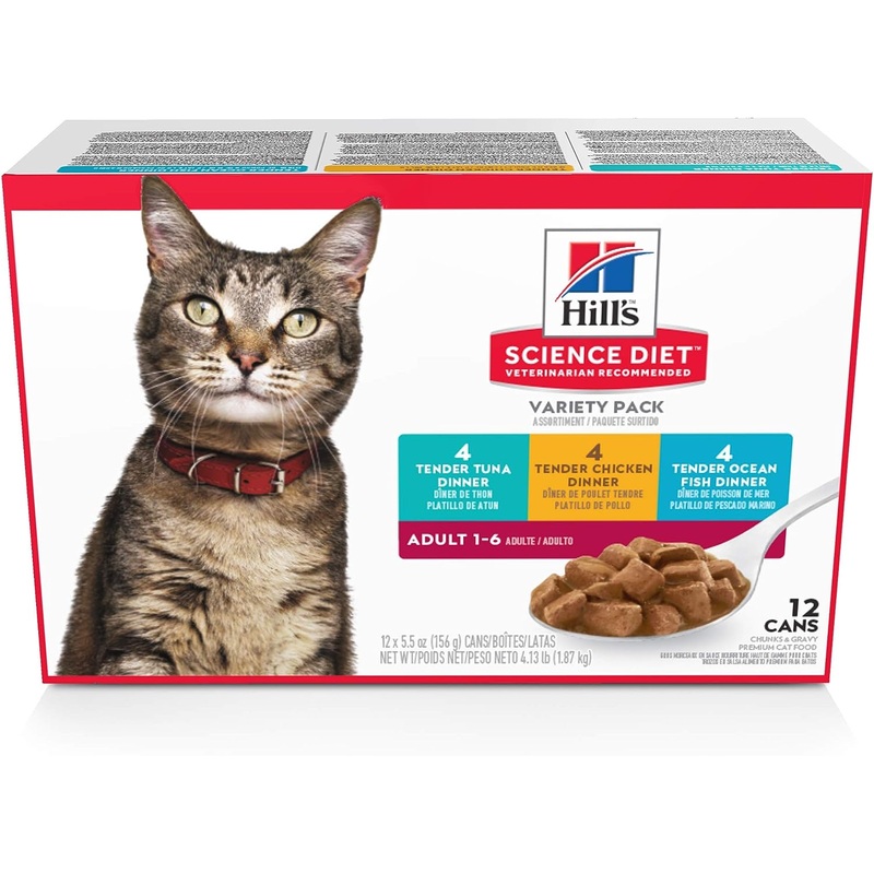 SCIENCE CAT ADULT TENDER VARIETY PK