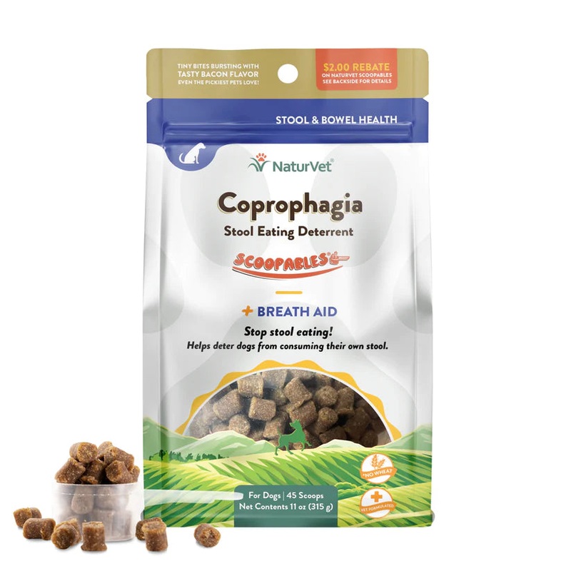 SCOOPABLES – COPROPHAGIA – DOG