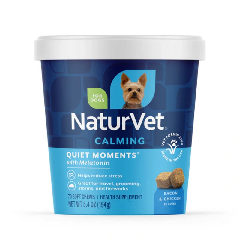 NATURVET QUIET MOMENTS Melatonin Chews 70ct