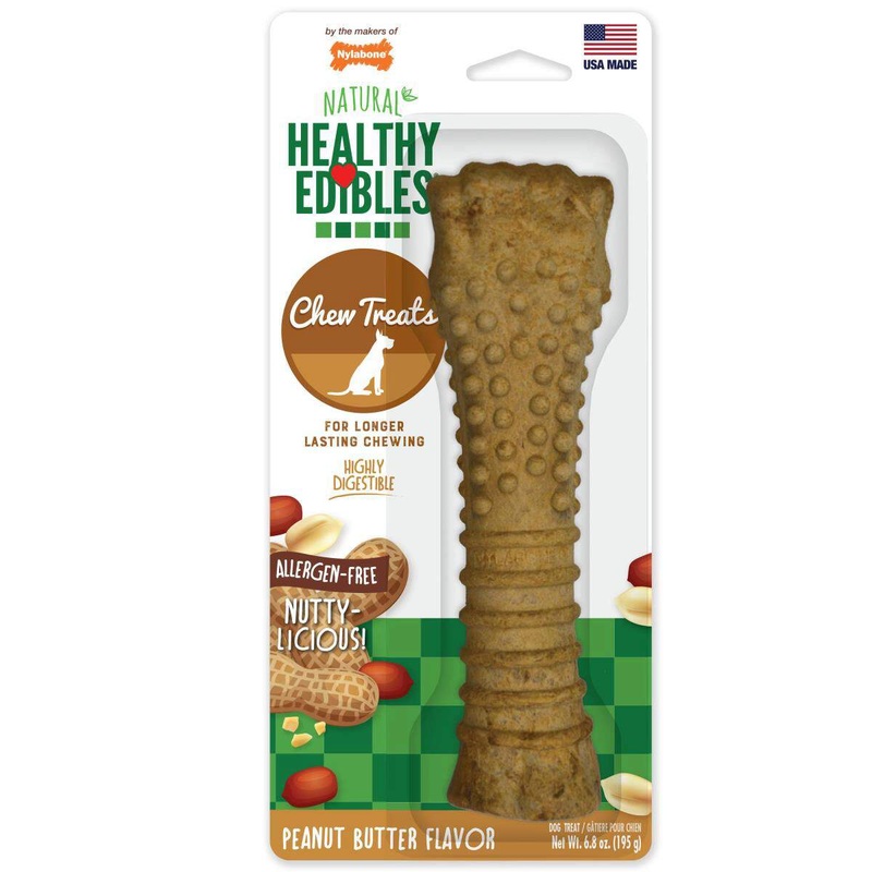NYLABONE PEANUT BUTTER FLAVOR SOUPER SIZE BONE
