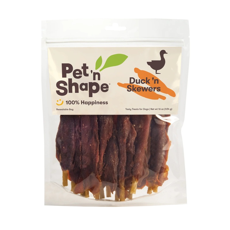 PET N SHAPE Duck SKEWERS 16oz