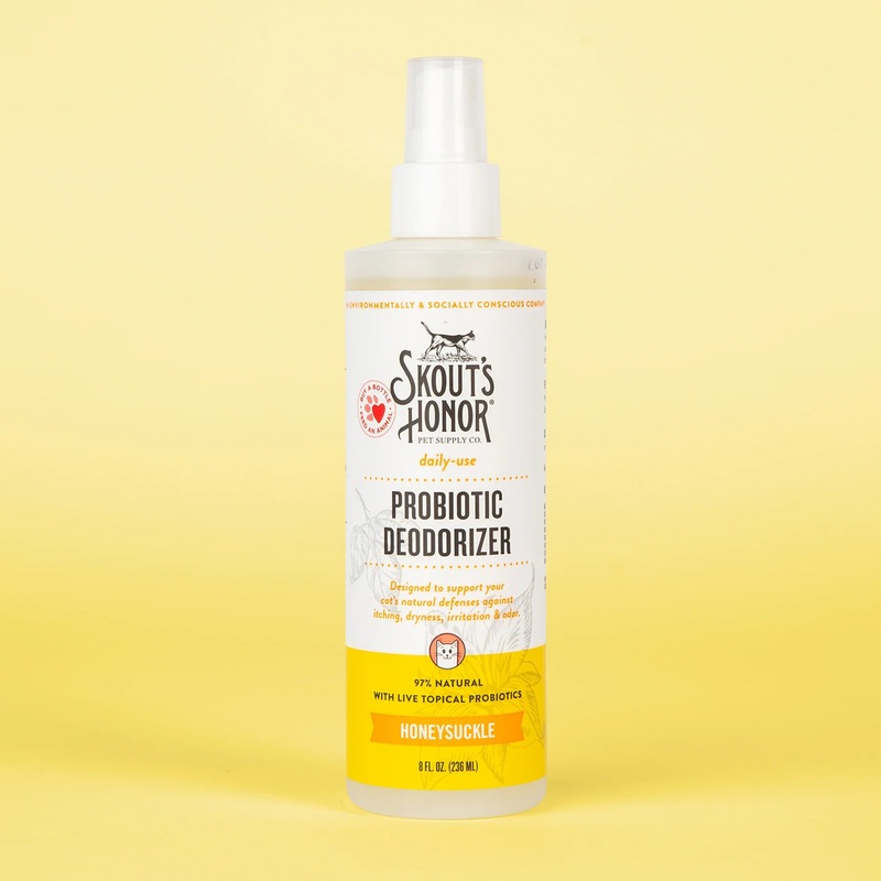 SKOUTS HONOR CAT PROBIOTIC DEODORIZER HONEYSUCKLE 8z