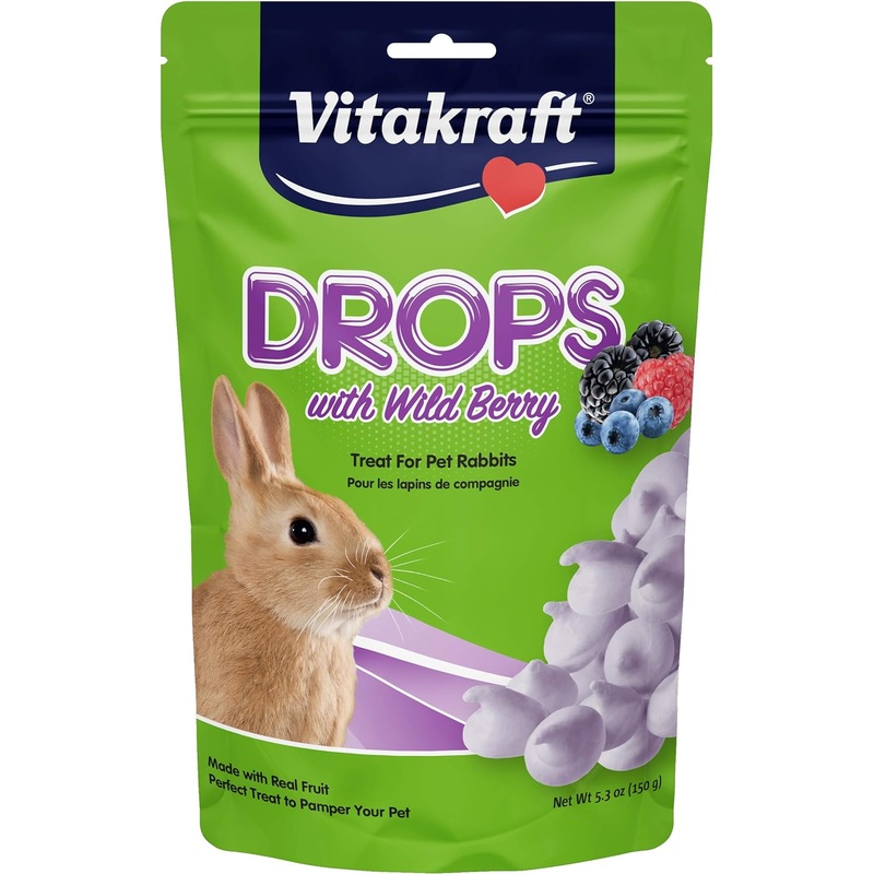 VITAKRAFT RABBIT WILD BERRY DROPS 5.3z