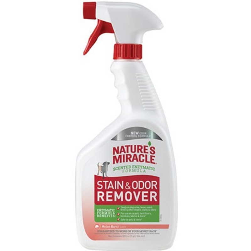 Nature’s Miracle Stain and Odor Remover Spray – Melon Burst Scent