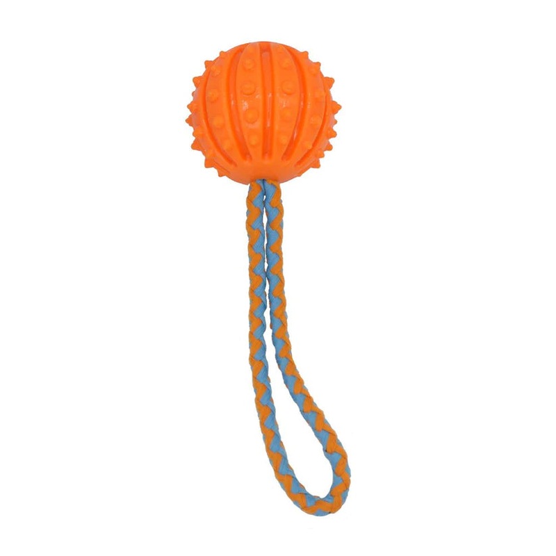 PET CREST TUG BALL BUMPY 10