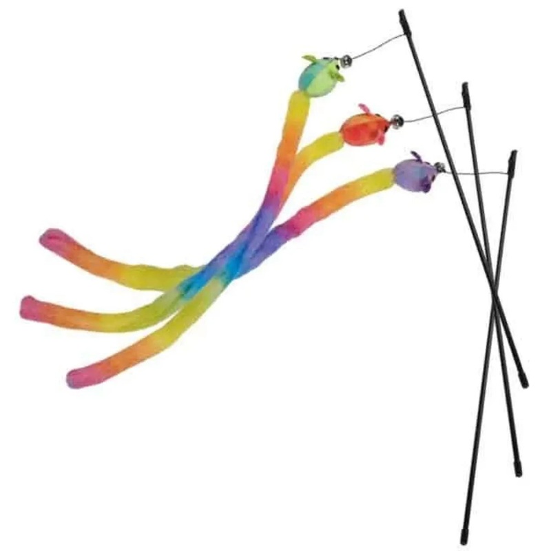 SAVVY TABBY RAINBOW TAIL WAND