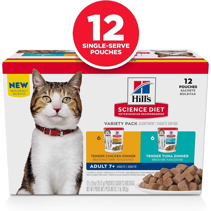 SCIENCE CAT AD 7+ TENDER VARIETY PK