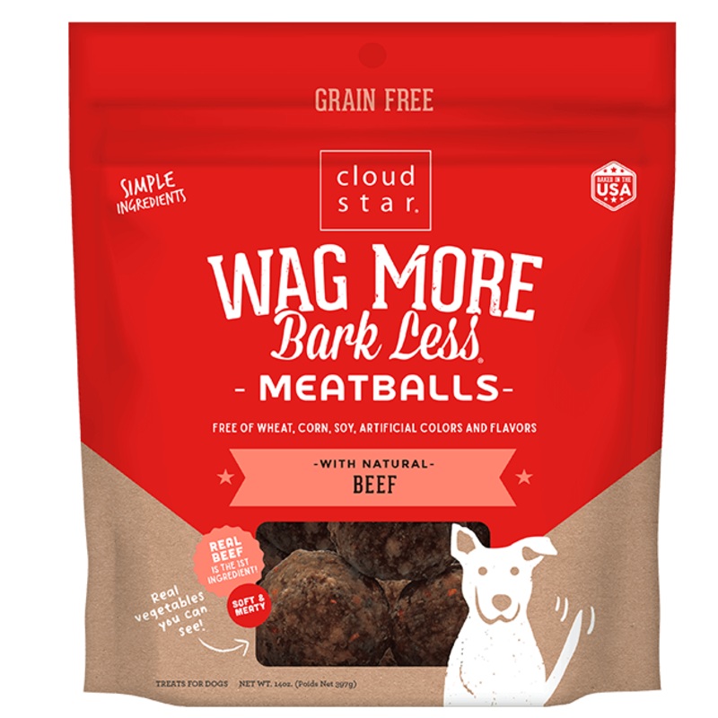 Wag More Meatballs Beef