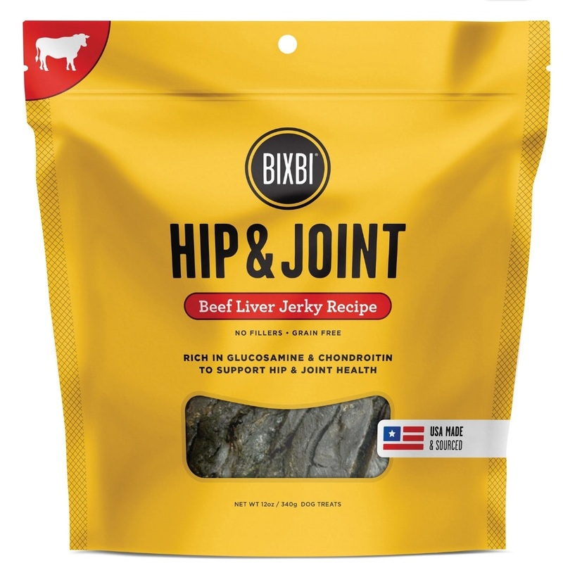 Bixbi Hip & Joint Beef Jerky Dog Treats