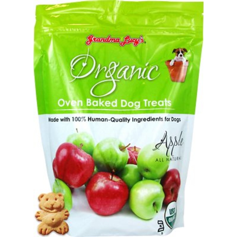 Grandma Lucy Organic Apple Oven Baked Dog Treats