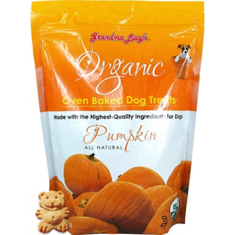 Grandma Lucy Organic Pumpkin Oven Baked Dog Treats