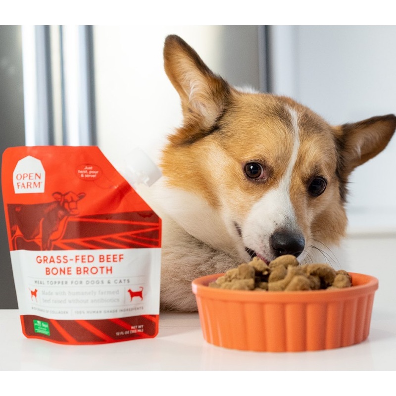 Open Farm Bone Broth 12oz|Beef|Chicken|Turkey