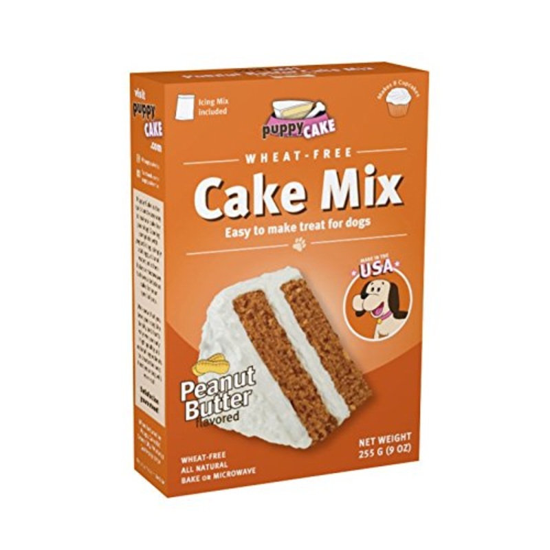 Puppy Cake Mix – Peanut Butter Cake Mix and Frosting for Dogs